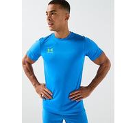 Under Armour UA M's Ch. Train SS - Blue Atlantis / / High Vis Yellow - LG