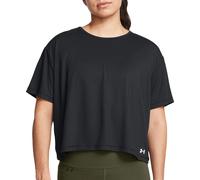 Under Armour Motion Womens Training Top Black Short Sleeve Gym Excerise T-Shirt