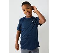 UNDER ARMOUR Older Boys Tech 2.0 Short Sleeve T-Shirt, Navy, Size Xs=5-6 Years Navy