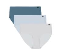 Under Armour Pack of 3 Women's Pure Stretch Hipster Briefs - Invisible, Seamless, Non-Marking, Ultralight, All Day Comfort
