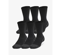 Under Armour Performance Tech Crew Socks 6 Units Black EU 36 1/2-42