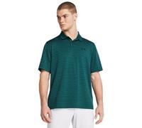 Under Armour Performance 3.0 Novelty Polo, Hydro Teal/Circuit Teal/Black, 3XL Big