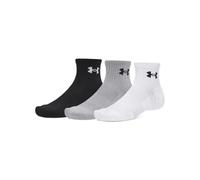 UNDER ARMOUR Performance Cotton Quarter Socks 3 Pack Unisex Adult Socks