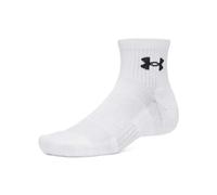 UNDER ARMOUR Performance Cotton Quarter Socks 3 Pack Unisex Adult Socks