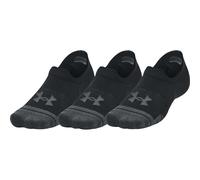 Under Armour Performance Tech 3 Pack Ultra Low Tab Socks Black Mens Cushioned