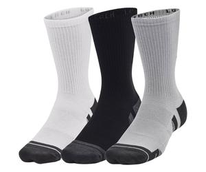 Under Armour Performance Tech City Socks Mod Gray/White/Jet Gray - 3 pairs
