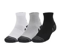 Under Armour Performance Tech Mid Cut Mod Socks Gray/White/Jet Gray - 3 pairs