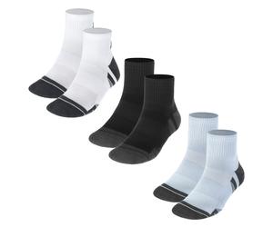 Under Armour Performance Tech Mid Cut Mod Socks Gray/White/Jet Gray - 3 pairs