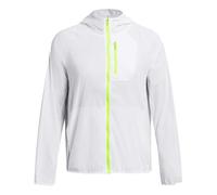 Under Armour Launch Lightweight Running Jacket Women - White, Neon Yellow, Size XL