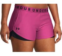 Under Armour Play Up 3.0 Womens Running Shorts Pink Lightweight Breathable Run