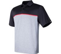 (3XL, Black/Red/Black) Under Armour Mens Playoff 3.0 Stripe Polo Shirt