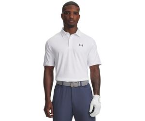 Under Armour Playoff 3.0 Printed Polo White/Distant Gray XXL Size: 2XL