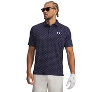 Under Armour Playoff 3.0 Printed Polo White/Varsity/Navy XL Size: XL