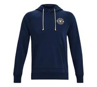 Under Armour Project Rock Heavyweight Terry Hoodie 'Blue' 1370453-408 XL