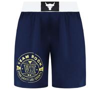 Under Armour Project Rock Mens Navy/White Boxing Shorts