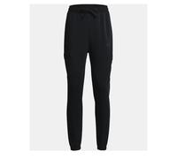 Under Armour Project Rock Womens Black Fleece Track Pants - Size Small