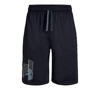 Under Armour Prototype Logo Shorts Short, Kids Black, Black / / Pitch Gray (003), YLarge
