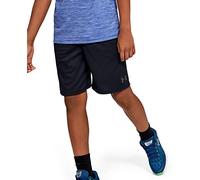 Under Armour Prototype Wordmark Short Short, Kids Black, Black/Pitch Gray, Large