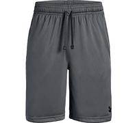 Under Armour Prototype Wordmark Short Short, Kids Grey, Pitch Gray/Black, Large