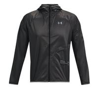 Under Armour Qualifier Storm Packable Jacket 'Black Grey' 1326597-010 M