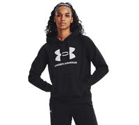 Under Armour Rival Fleece Big Logo Hoodie Black M Women