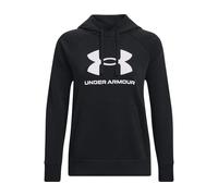 Under Armour Rival Fleece Big Logo Hoodie Black XL Woman