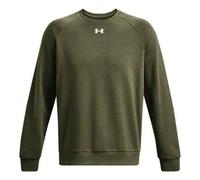 Under Armour Rival Fleece Crew Top 'Olive Green' 1379755-390 M