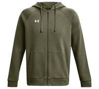 Under Armour Rival Fleece Full-Zip Sweatshirt - Marine OD Green/White