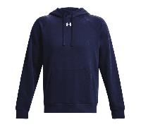 Under Armour Rival Fleece Hoodie Midnight Navy/White - XXL Size: 2XL