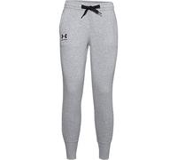 Under Armour Rival Fleece Joggers Trousers, Women Grey, Steel Medium Heather / Black / Black (035), XL