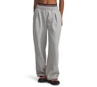 Under Armour Rival Fleece Script Pt - Mod Gray Light Heather / / White - MD