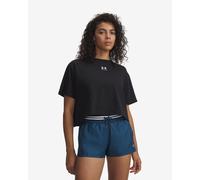 Under Armour Rival Boxy Solid Short Sleeve T-shirt Black S Woman