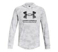 Under Armour Rival Terry Hoodie 'White Grey' 1377185-100 XXXL