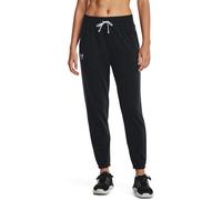 Under Armour Rival Terry Womens Training Joggers Black Pockets Sports Sweatpants