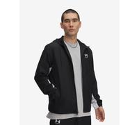 Under Armour Rival Woven Hooded Jacket Carbon Black - M