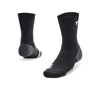 Under Armour Rock Ua Ad Playmaker 1pk Mid High Socks, Black, M