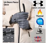 Under Armour Mens Storm Fleece Gloves Size: Medium, Colour: Grey