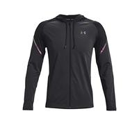 Under Armour Mens RUSH HeatGear Full-Zip Hoodie Size: Medium, Colour: Black