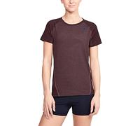 Under Armour Rush Seamless Short-Sleeve Shirt - Hushed Pink/ Black/ (662), Small