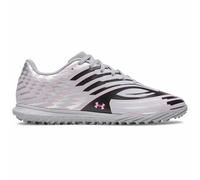Under Armour Shadow Select 4 Turf Soccer Cleats, Steel/Metallic Silver/Black, 14.5 Women/13 Men