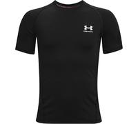 Under Armour Short Sleeve Boys - Black 9 - 10 Years