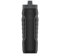 Under Armour Squeeze Water Bottles, 32 oz Water Bottles, Sideline Sports Water Bottle with Quick-Shot Lid, Quick & Easy Hydration, Gym Water Bottles, Squeeze Bottle, 1 32oz Bottle