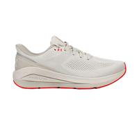 Under Armour Men's Sonic 7 Running Shoes Neutral Summit White/Khaki Base/Racer Red - Cream 43