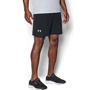 Under Armour Men's Speed Stride Woven Shorts - Black/Black/Reflective, Medium