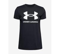 Under Armour Sportstyle Graphic Short-Sleeved T-Shirt Black White Women - XS
