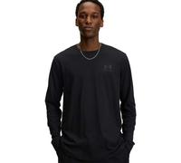 Under Armour Left Chest Long Sleeve Thermal Shirt - Black/Pitch Gray