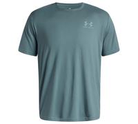 Under Armour - Sportstyle Left Chest S/S - Sport shirt size XL - Regular, turquoise