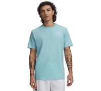 Under Armour Shirt Sportstyle Left Chest – Short Sleeve – Blue Haze/White – M