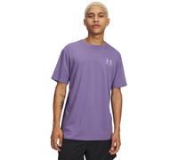Under Armour Sportstyle Left Chest Short Sleeve Shirt - Purple Luxe / / White - 3XL