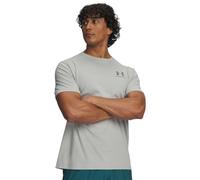 Under Armour Sportstyle Left Chest Short Sleeve Shirt - Titanium / / Clay Green - XL